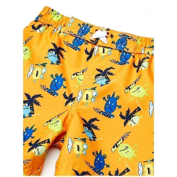 Freestyle Revolution 12M Boys' Monster Surfer Rash Guard Top and Shorts Set - Picture 9 of 9